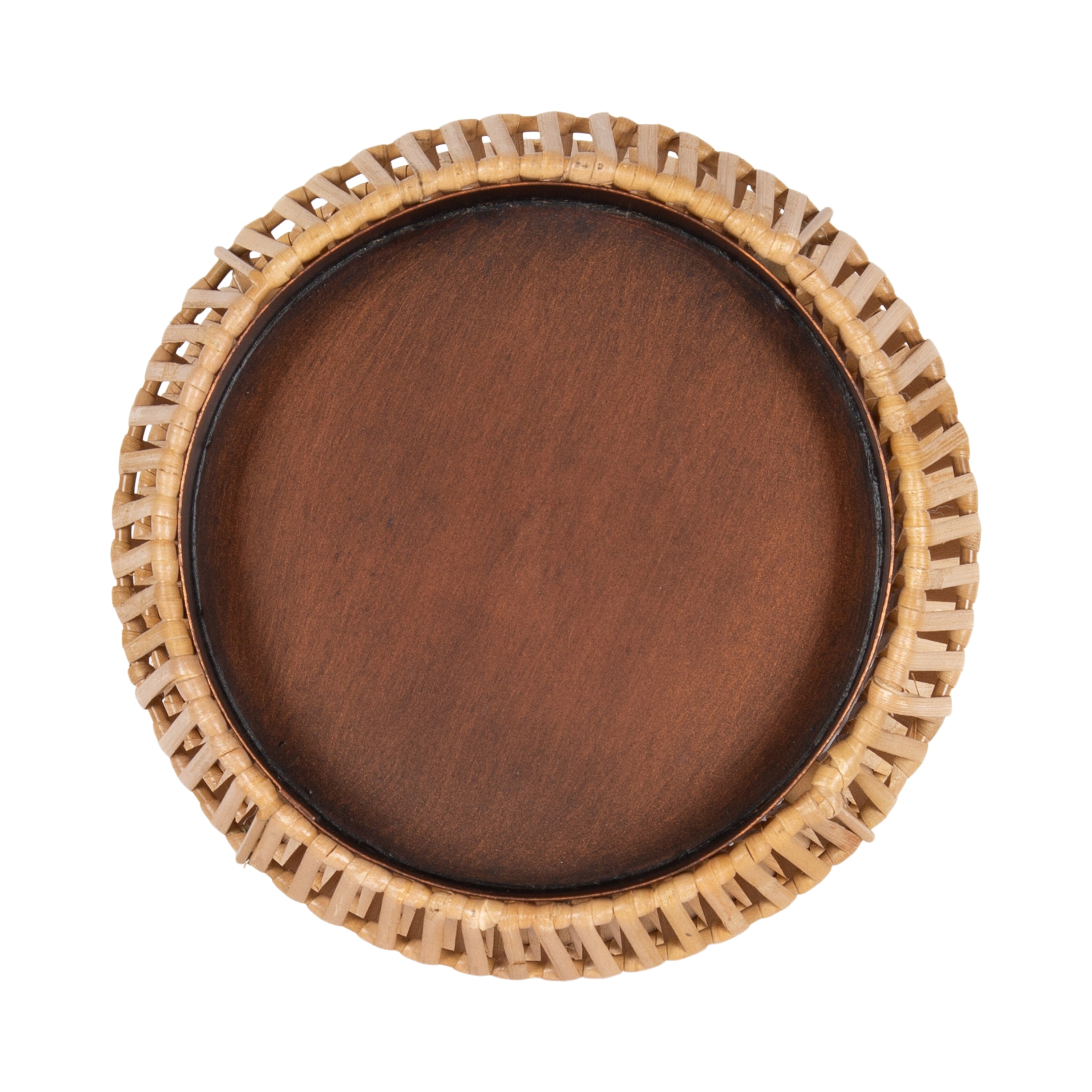Rashana Rattan Pillar Candle Holder