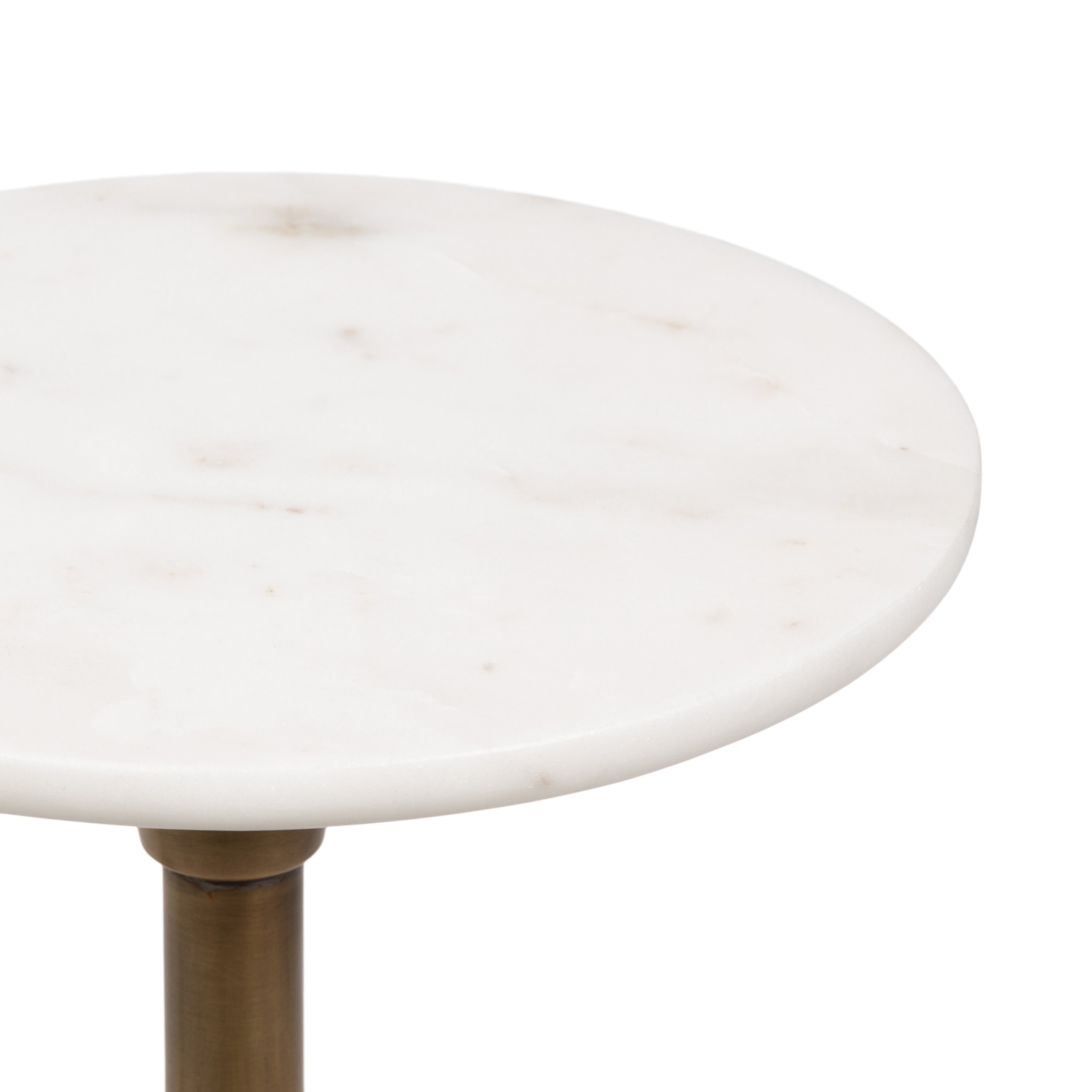 Drink Table Gold Black 10x10x22 3