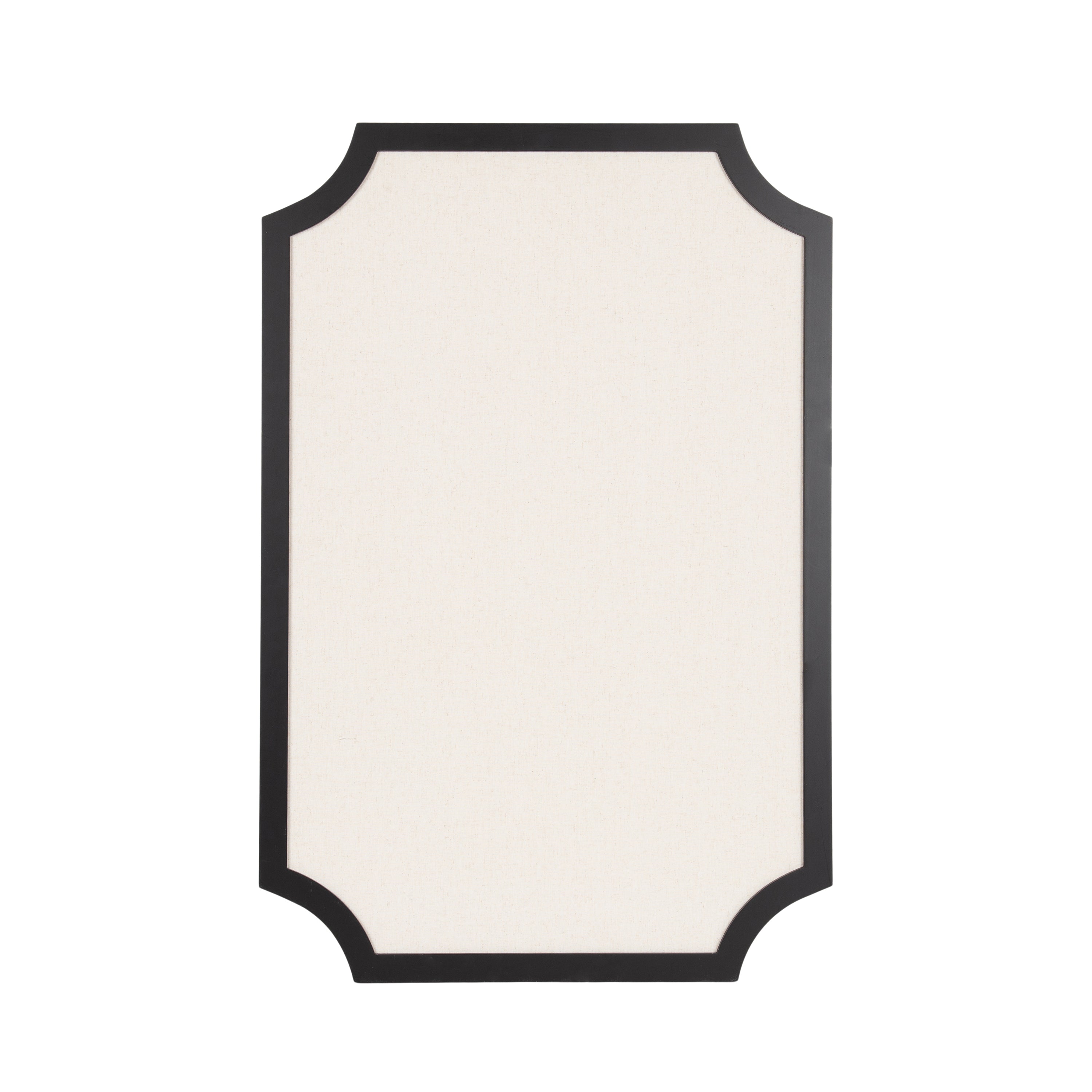 Holbrook Scalloped Rectangle Framed Pinboard