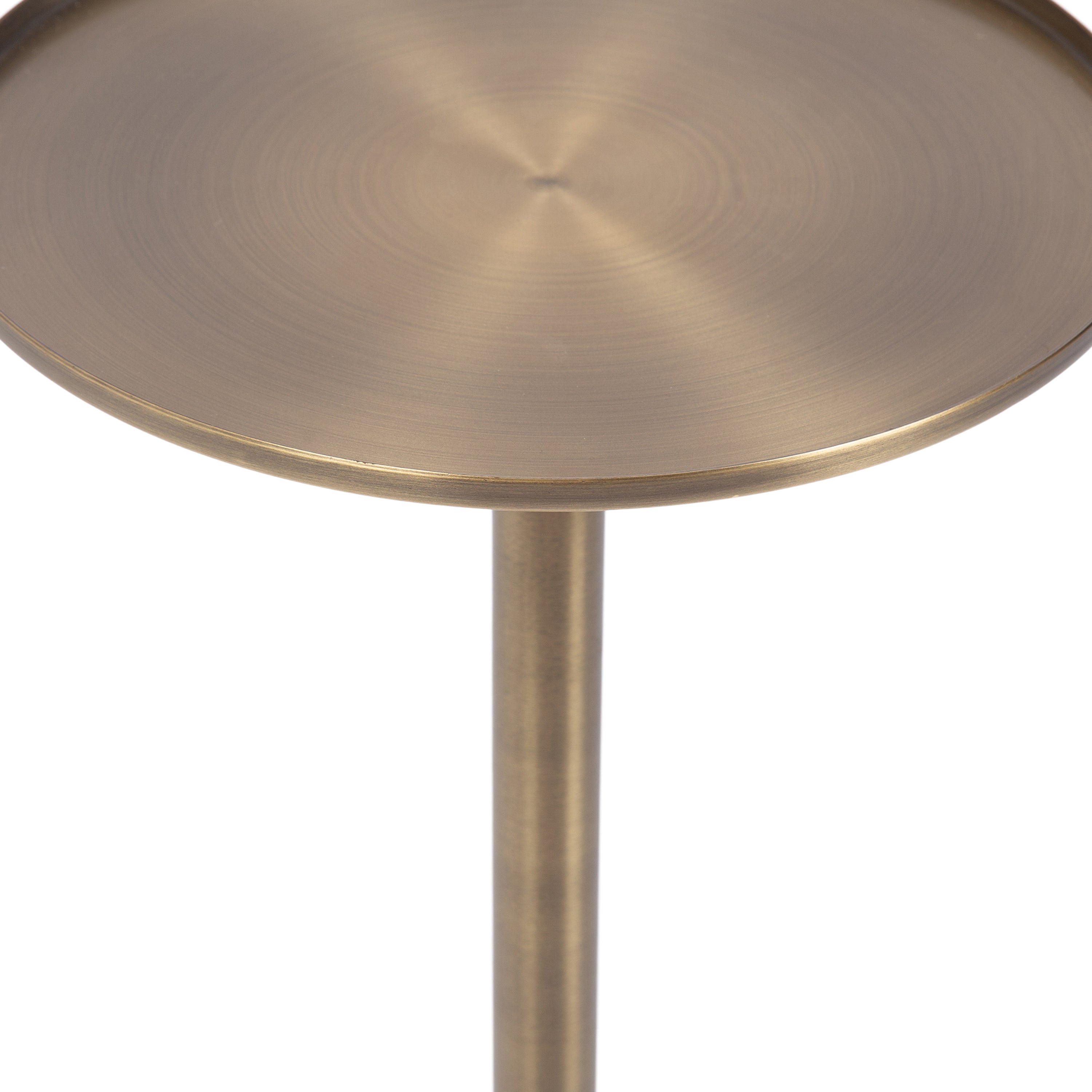 Drink Table Black Gold 10x10x24 3