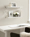 Accent Shelf 24x7x16 Silver White 7