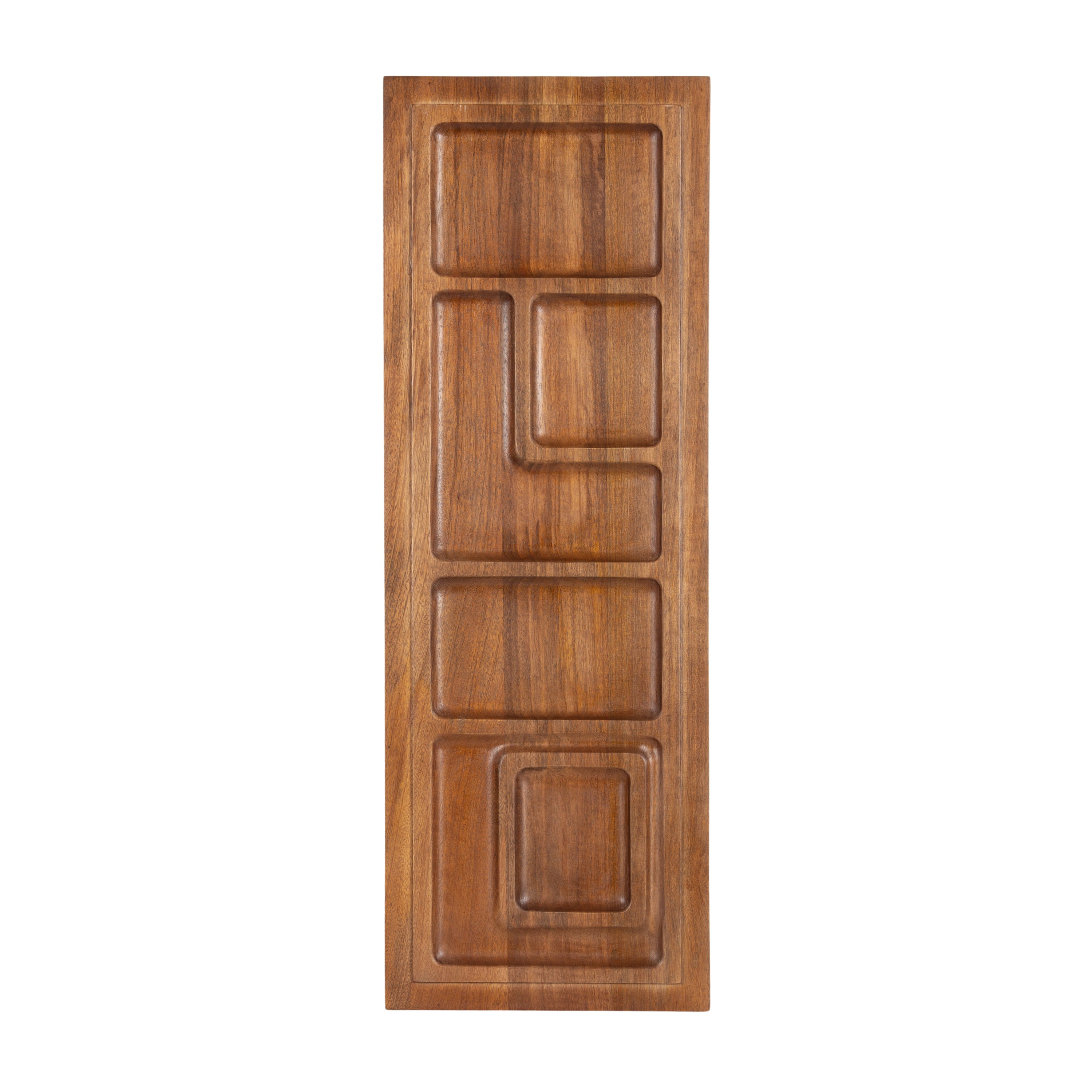 Plaque Walnut Brown 13x36 5