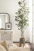 Faux Tree Pewter Rustic Brown 8.5' 7