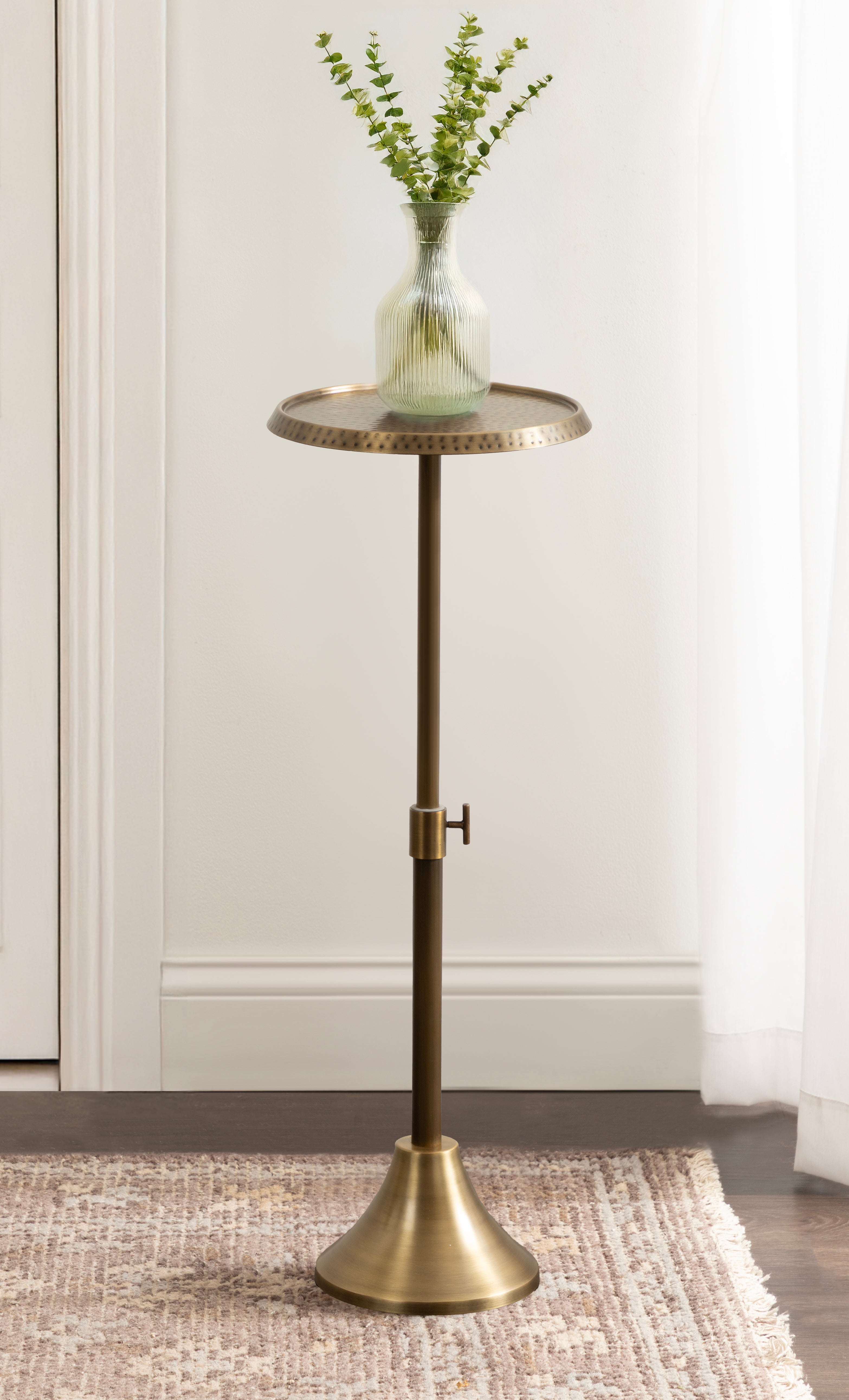 Drink Table Gold 11x11x30 8