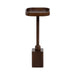 Drink Table Dark Brown 10x10x24 5