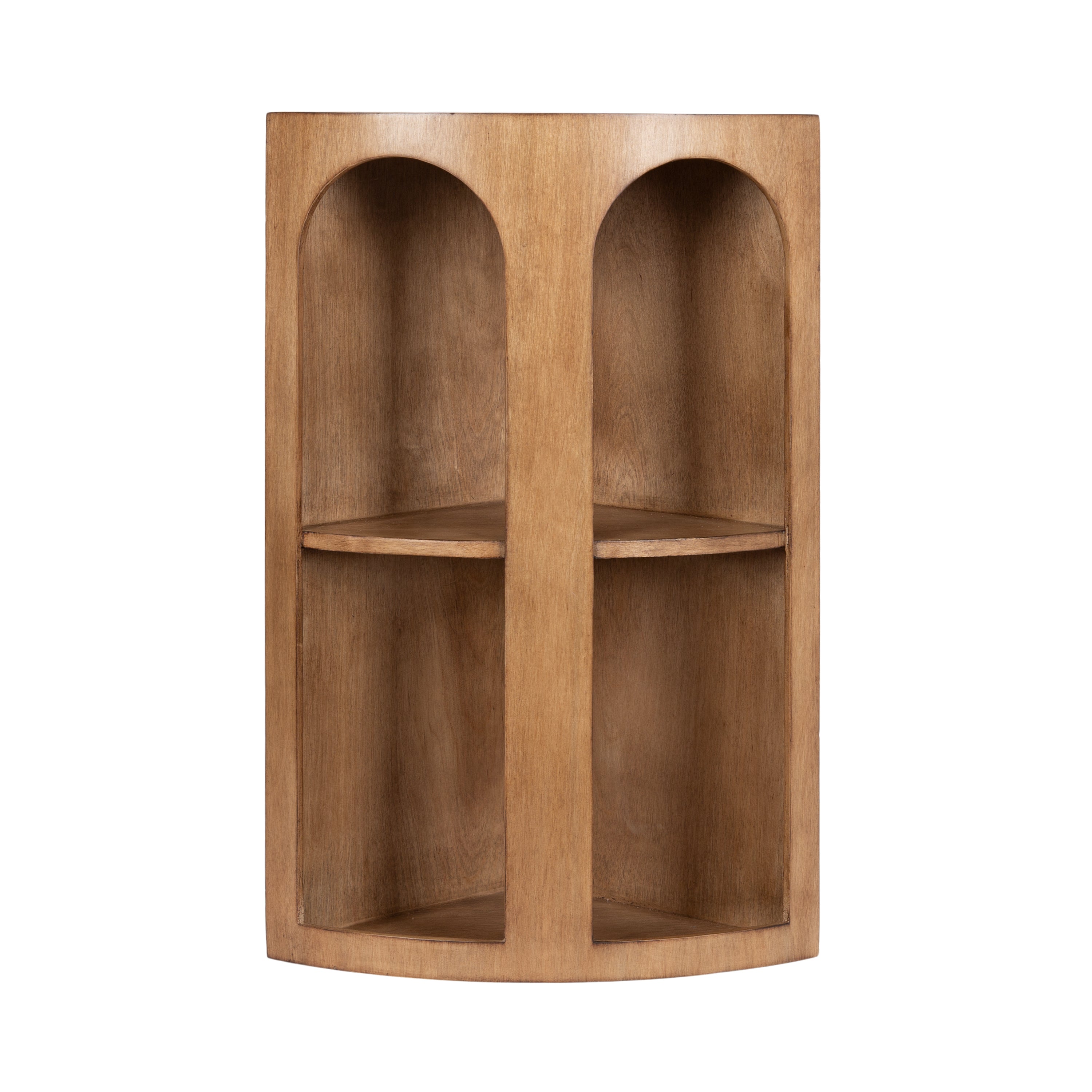 Accent Shelf 16x11x24 Rustic Brown 5