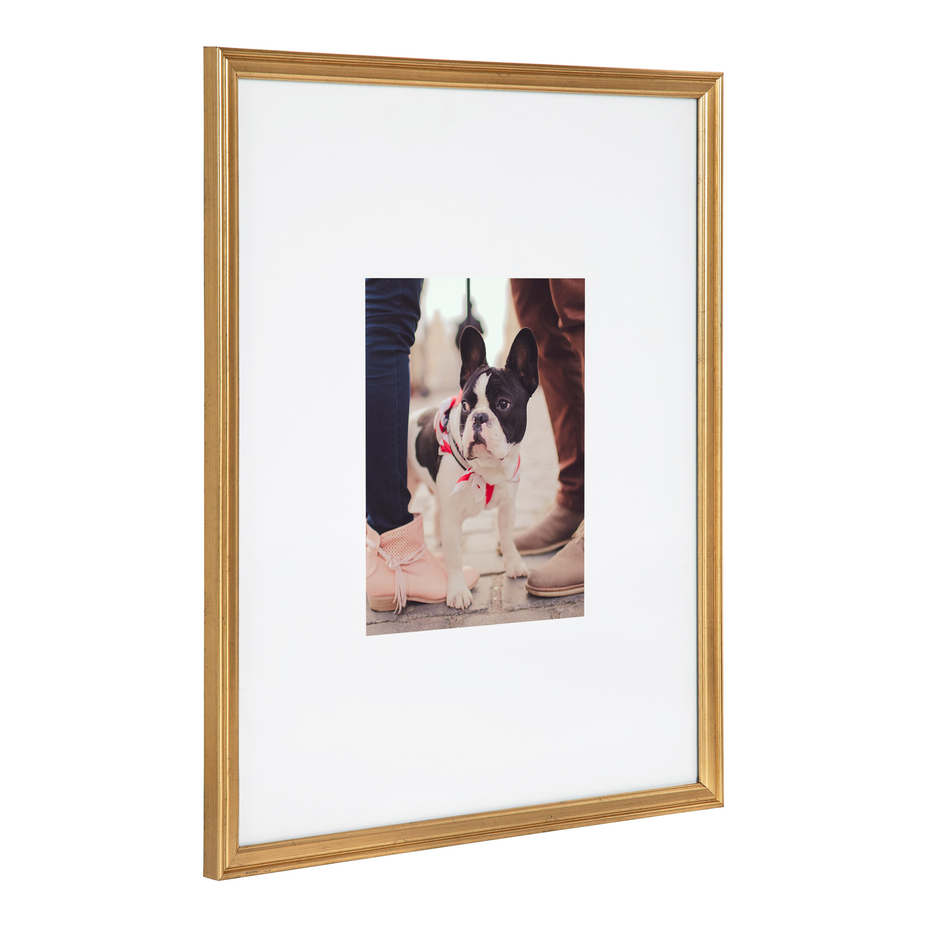 Wall Frame Gold 16x20 matted to 8x10 5