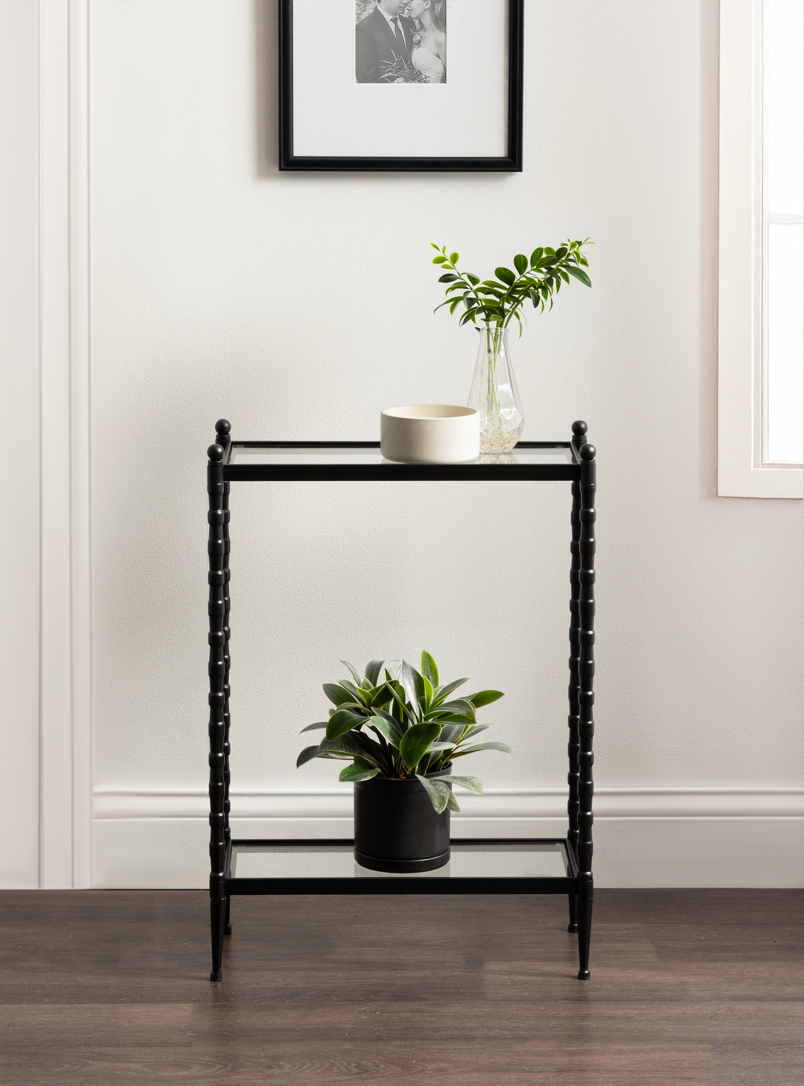 Side Table 18x8x25 Black 7