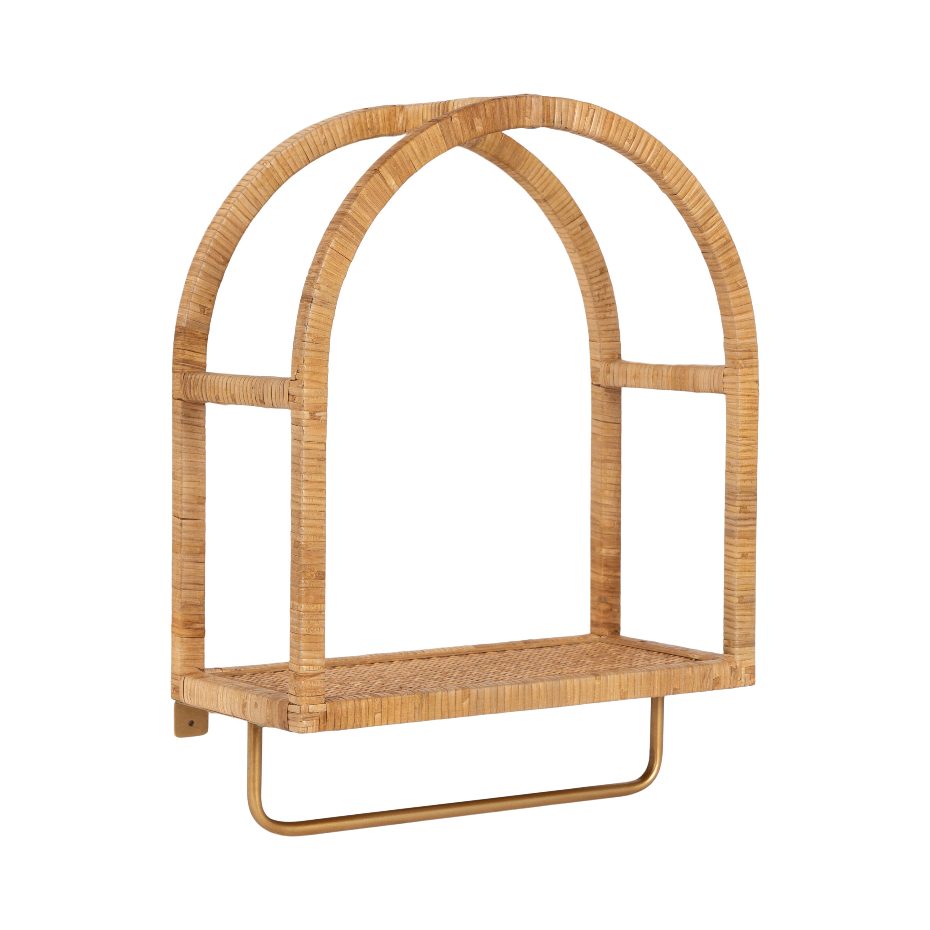 Bathroom Shelf Natural 17x8x22 1