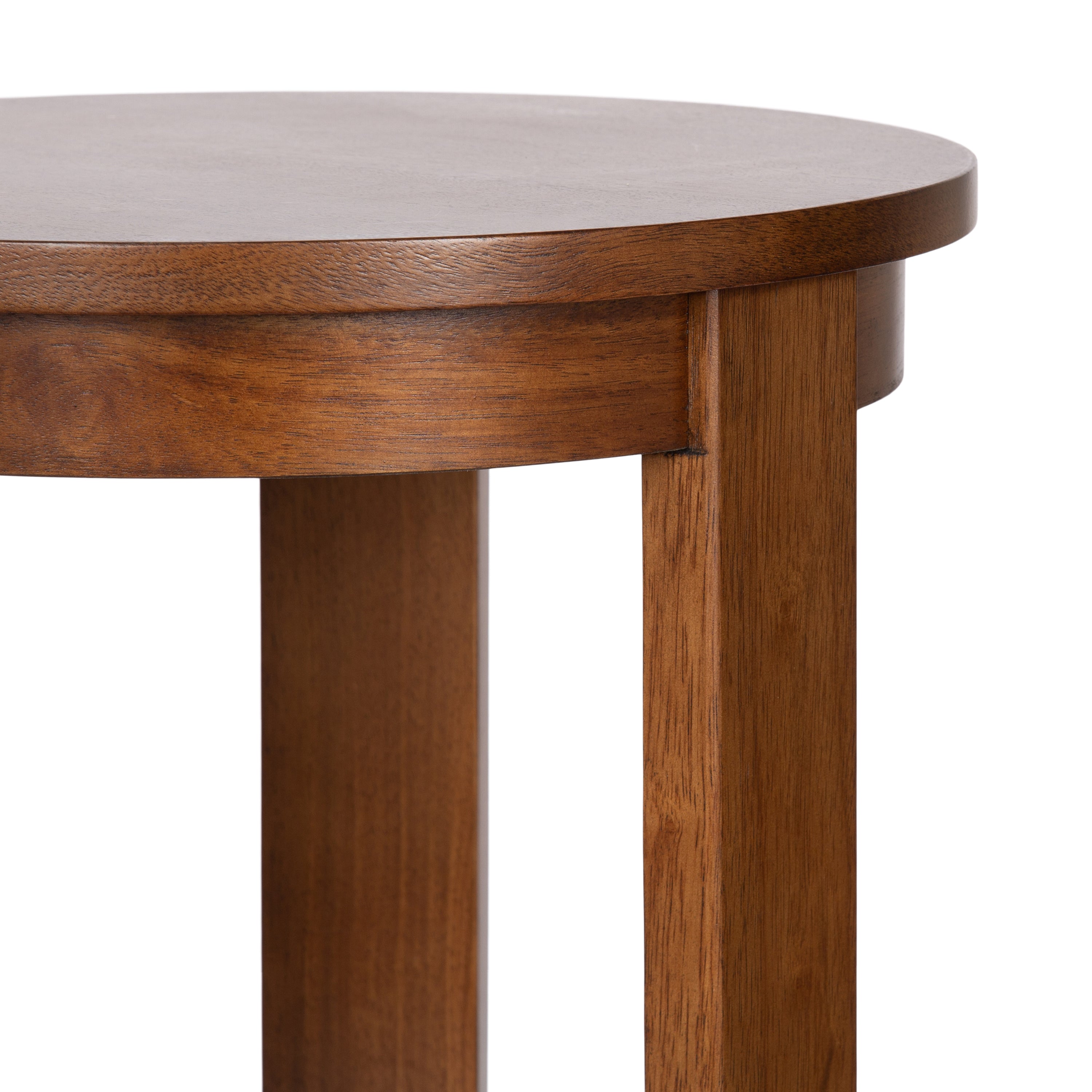 Side Table Walnut Brown 16x16x23 3