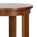 Side Table Walnut Brown 16x16x23 3