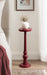 Side Table Red 8x8x23 7