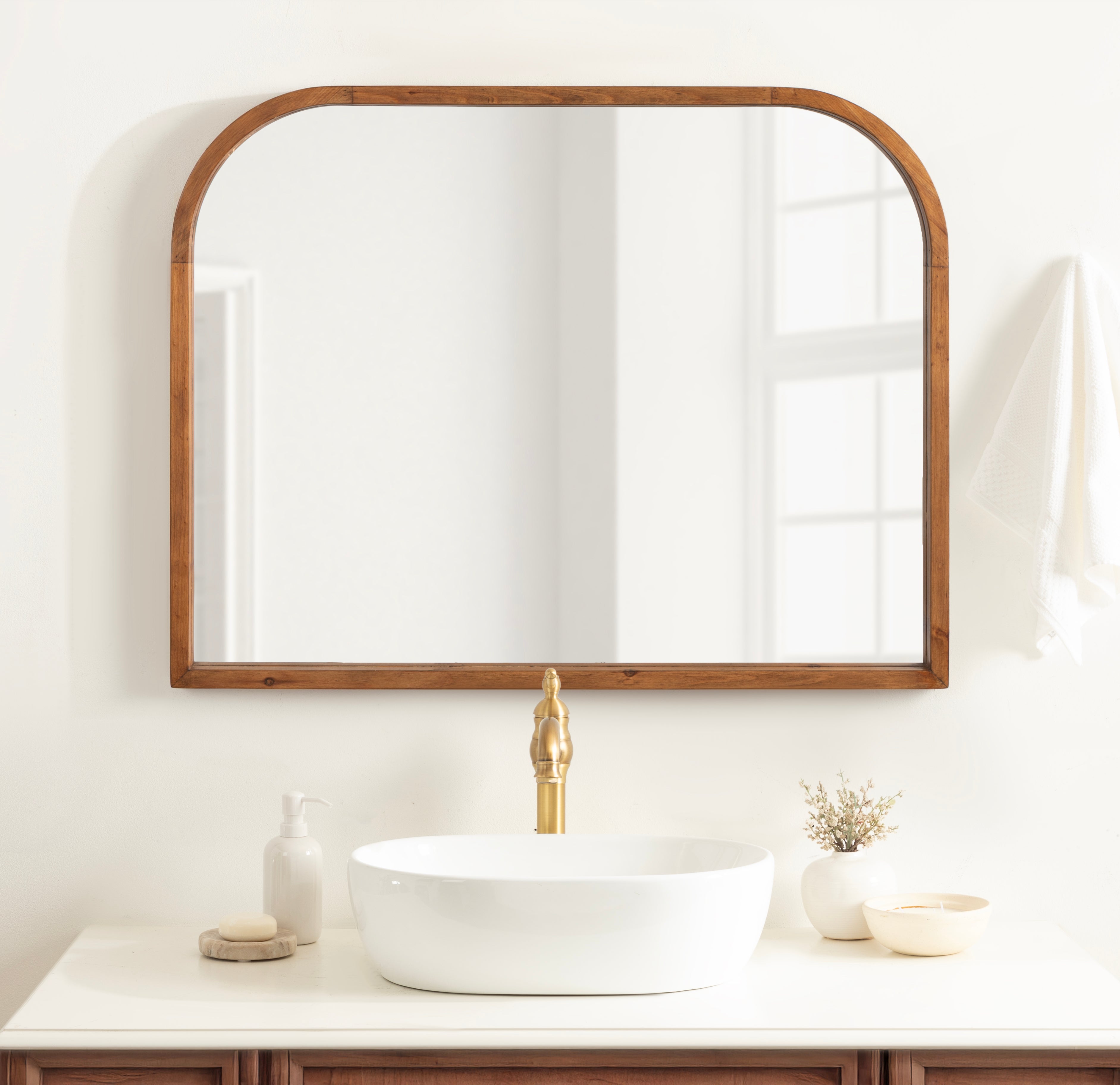 Occonor Wood Arch Mirror