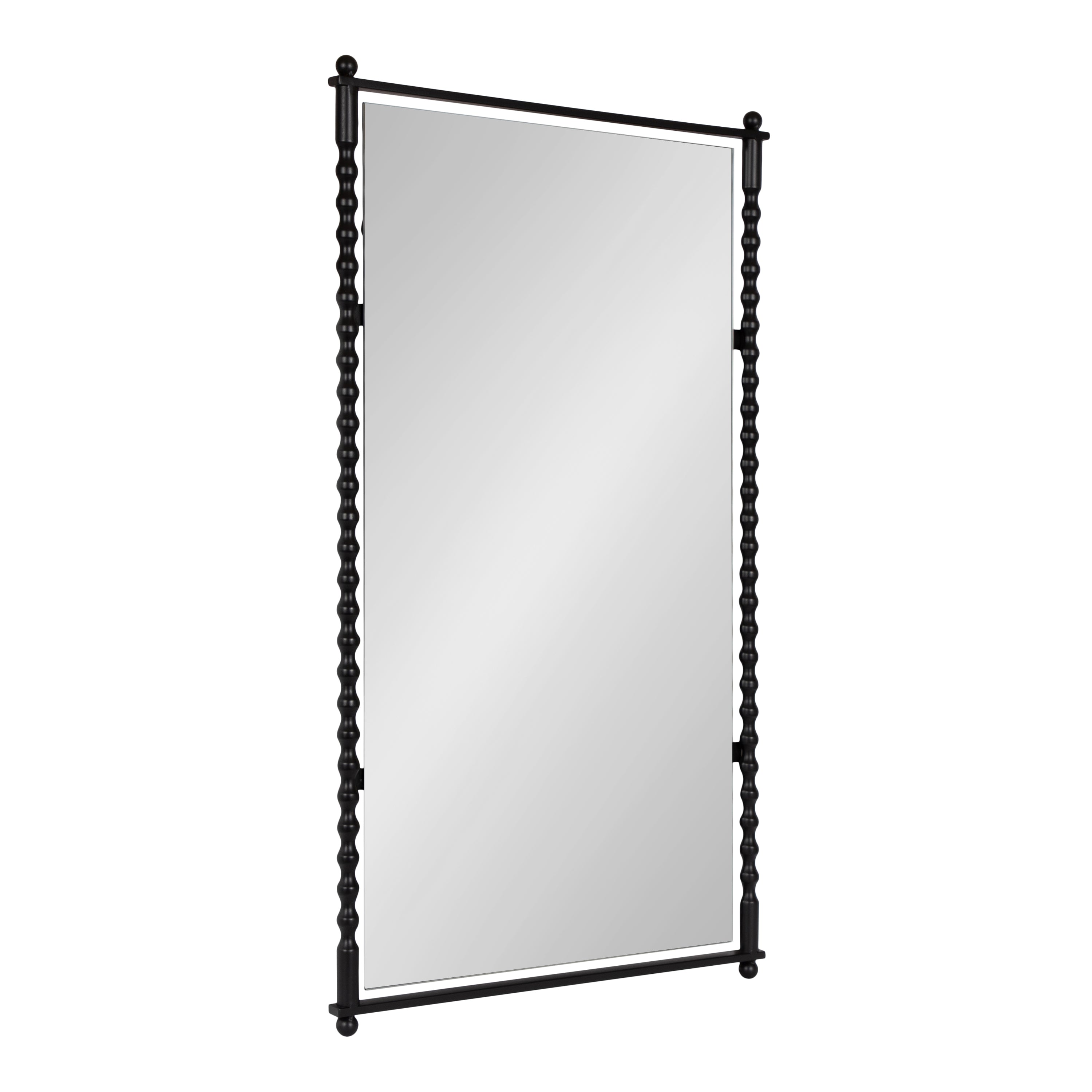 Rectangle Mirror Black 24x42 1