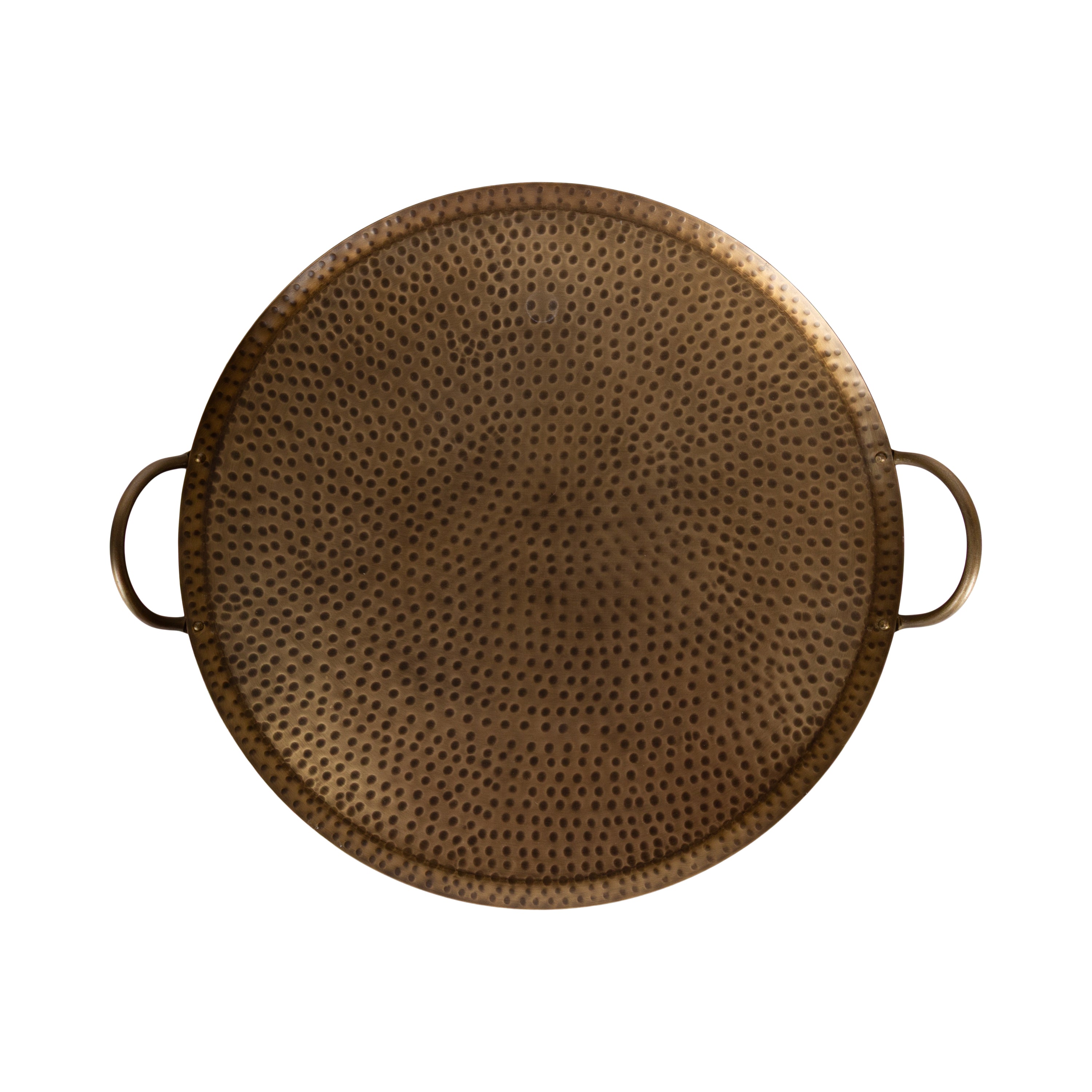 Serving Tray Gold 16" Diameter 4