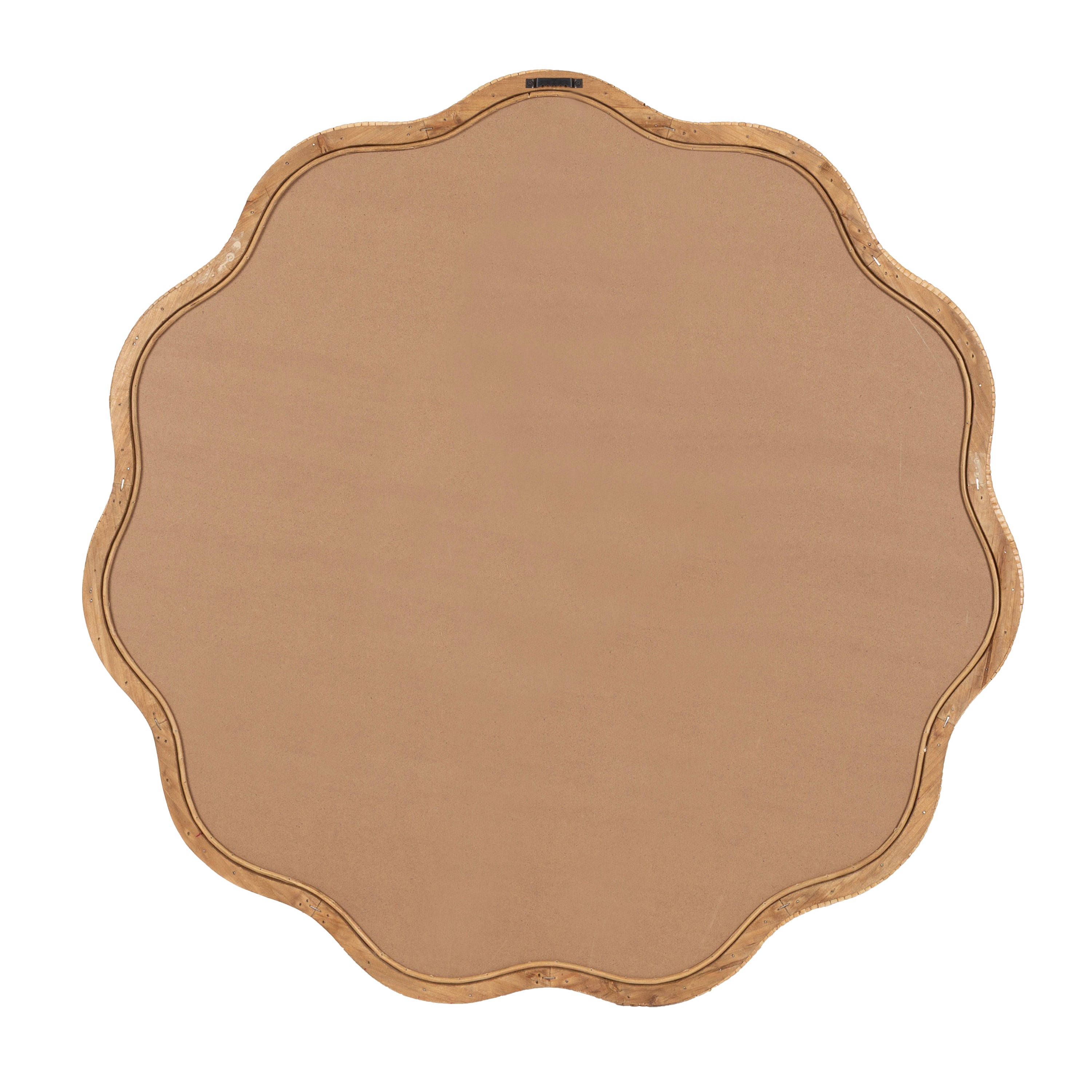 Scallop Mirror Natural 32x32 4