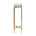 Drink Table Gold 7x7x22 5