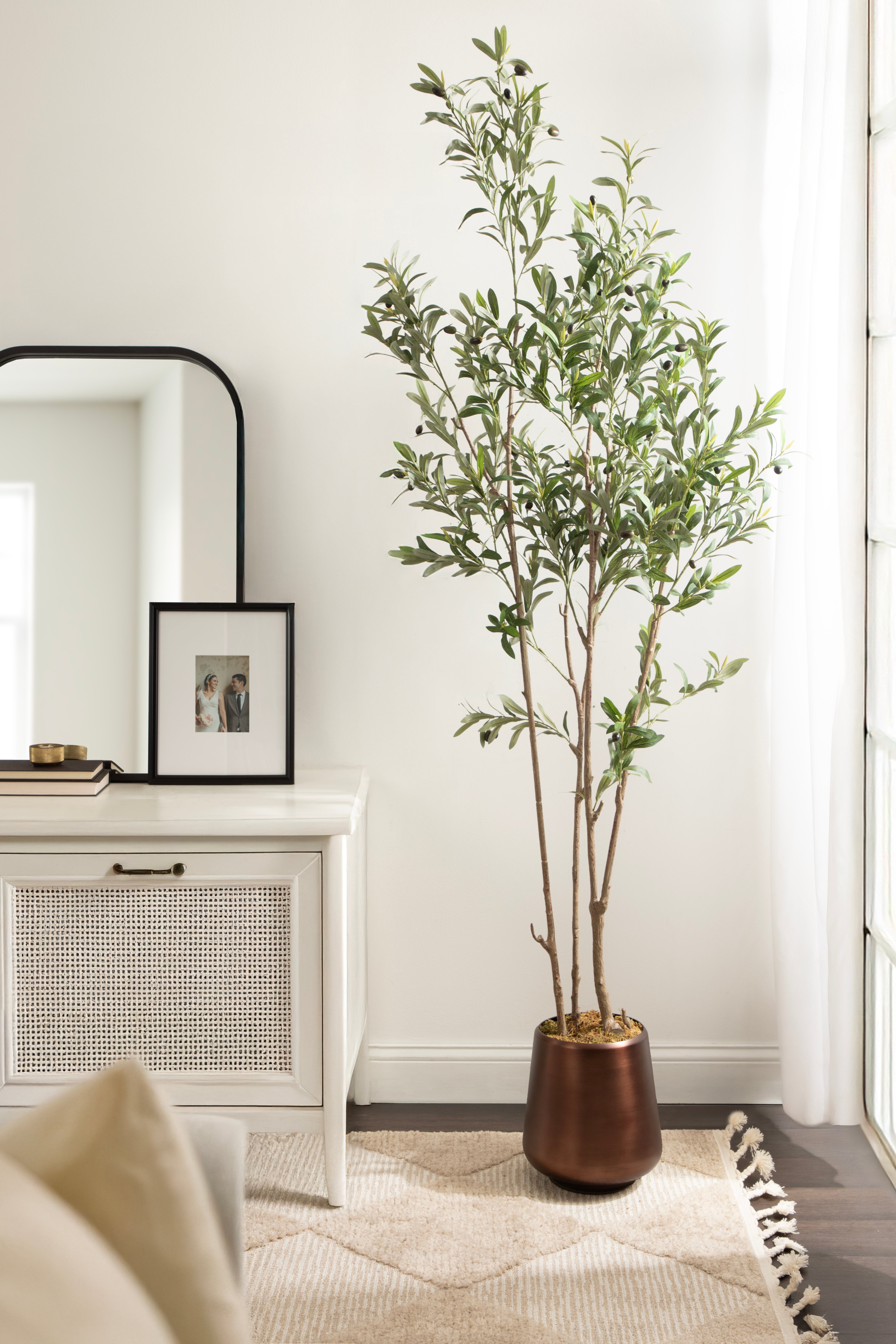 Faux Tree 7' Bronze 8