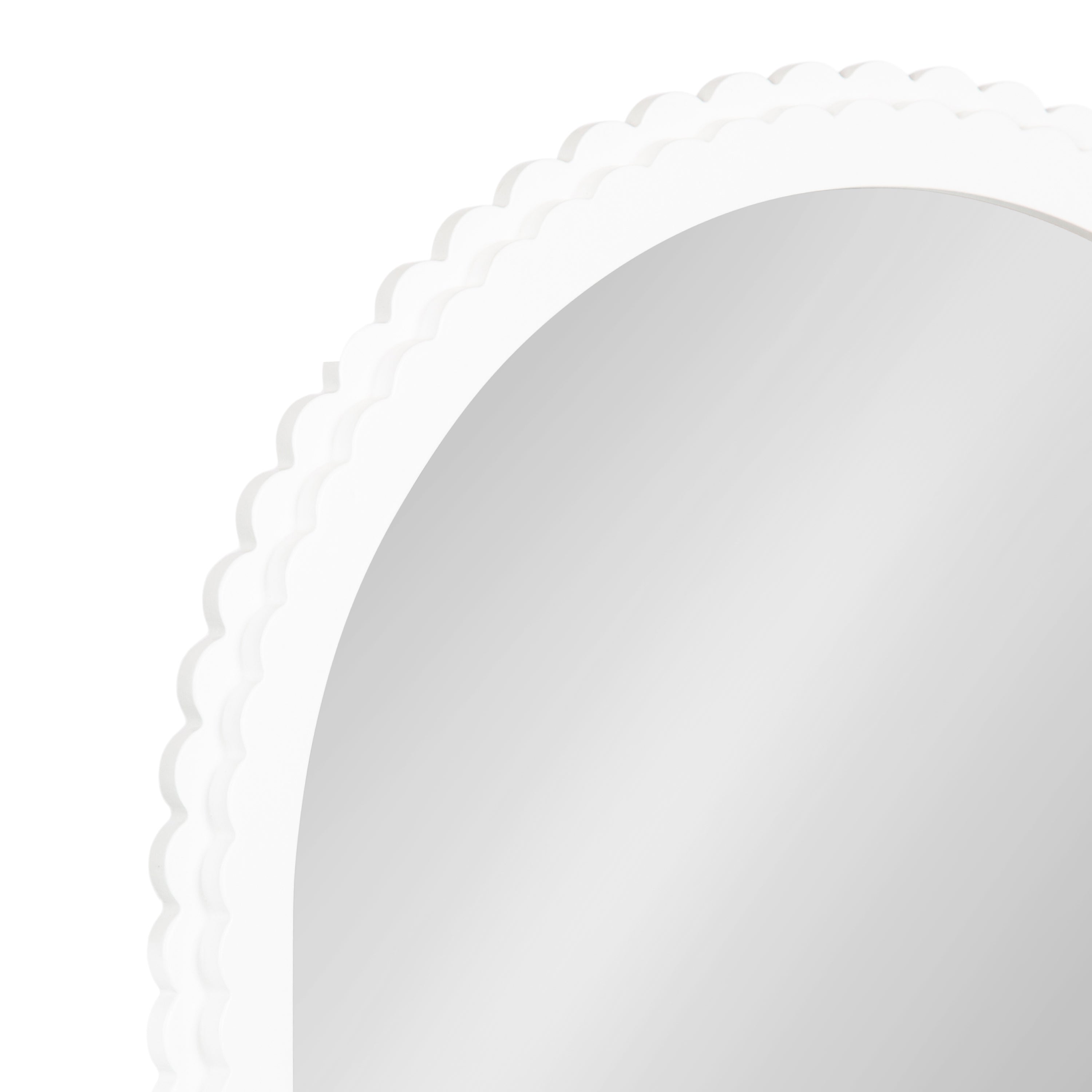 Arch Mirror 20x30 White 3