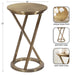Side Table Gold 15x15x23 2