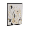 Gallery Modern Muted Cottage Floral Abstract Print by The Creative Bunch Studio