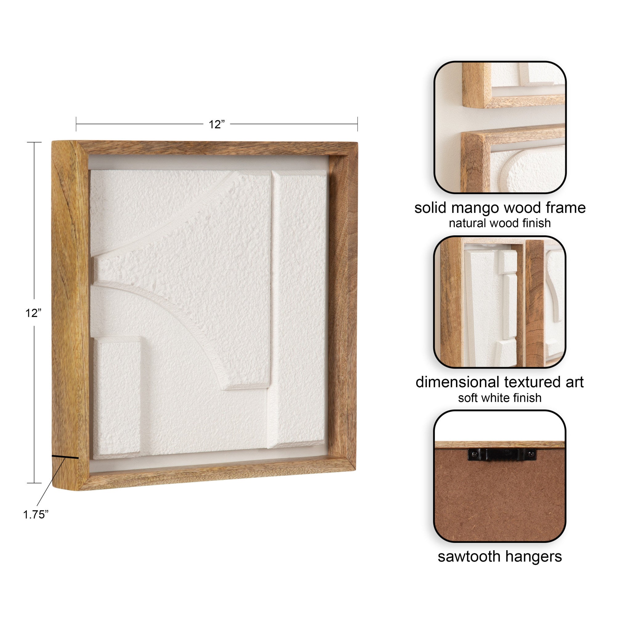 Yukiah Plaque Wall Art Set