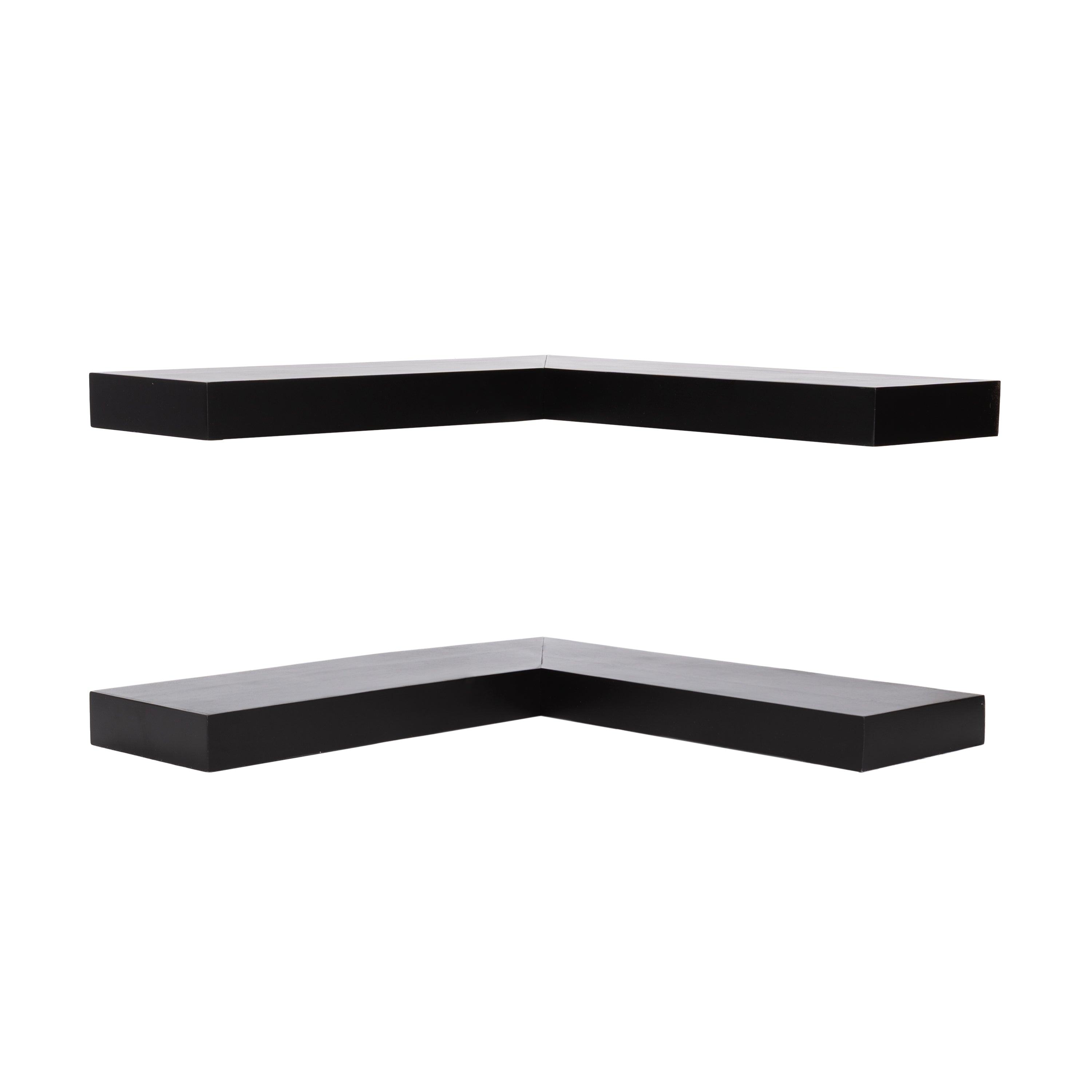 Floating Shelf 2 piece Black 1