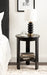 Side Table Black 16x16x23 8