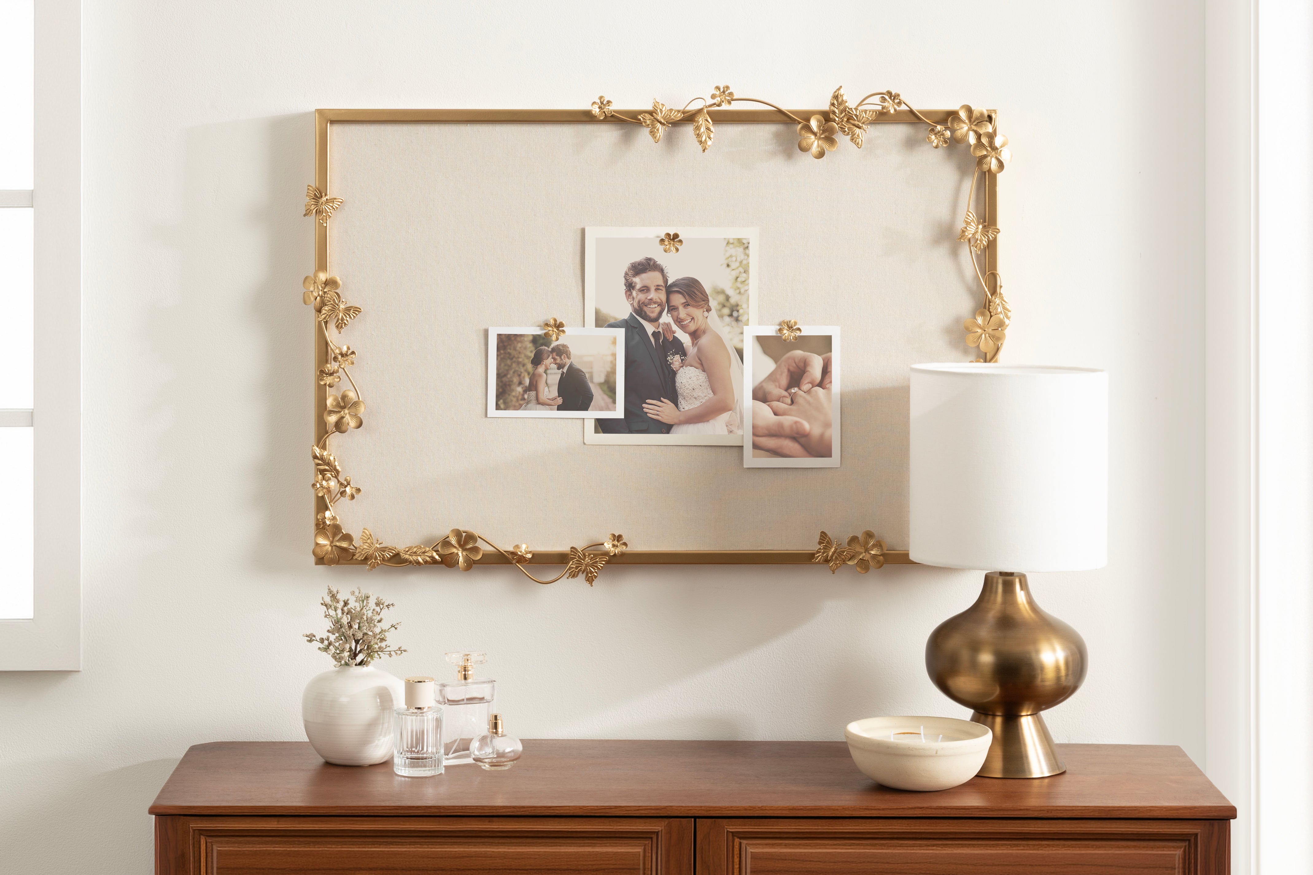 Pinboard Gold 21X32 7