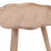 Side Table Natural Beige 19x19x24 3