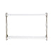 Accent Shelf 24x7x16 Silver White 5
