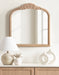 Arch Mirror Natural Beige 28x30 7