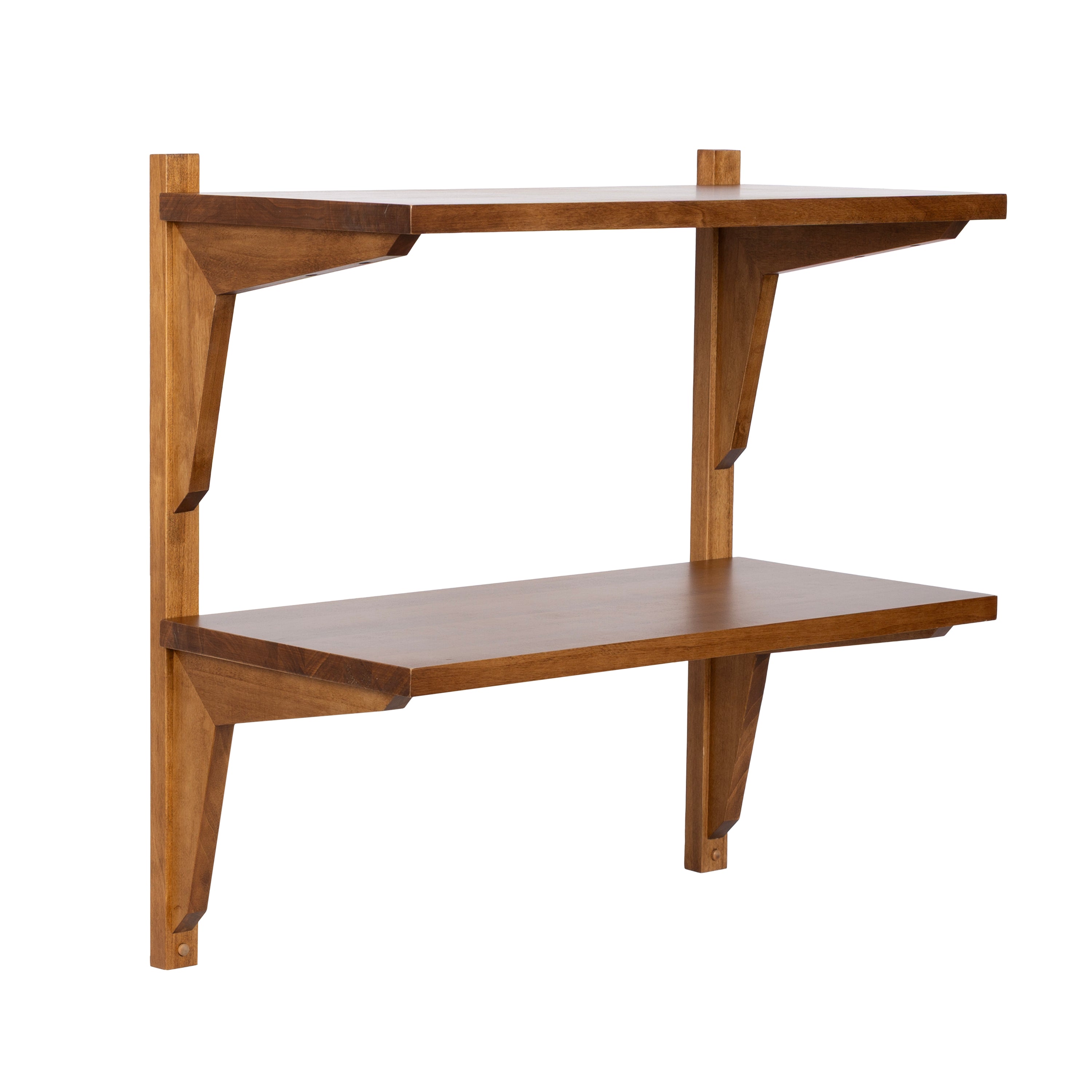 Accent Shelf Rustic Brown 24x12x24 1