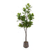 Faux Tree Dark Silver 6' 1