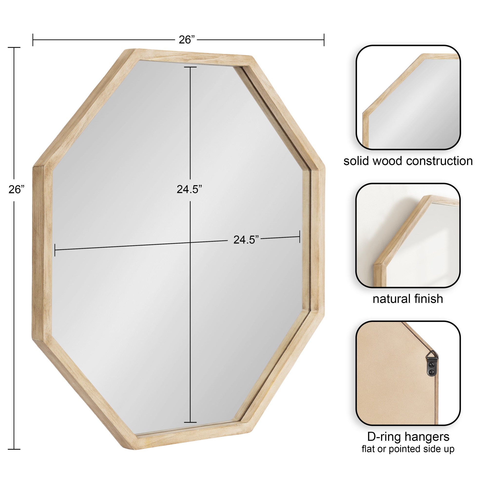 Occonor Wall Mirror Wood