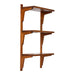 Accent Shelf Walnut Brown 18x9x32 1