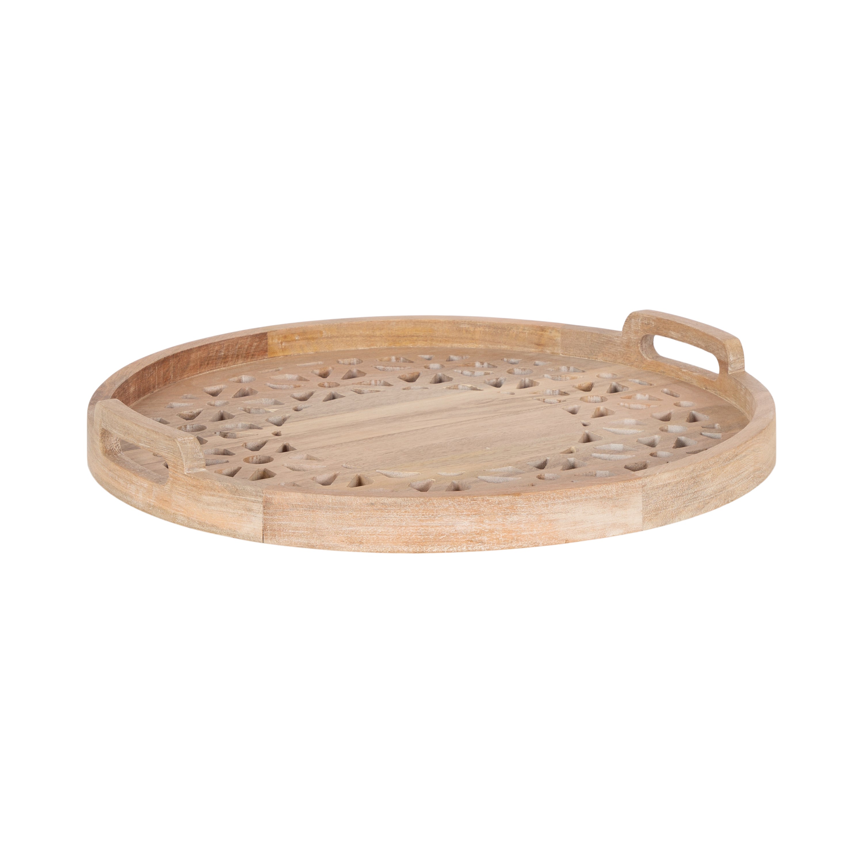 Single Tray 20" Diameter Natural 1
