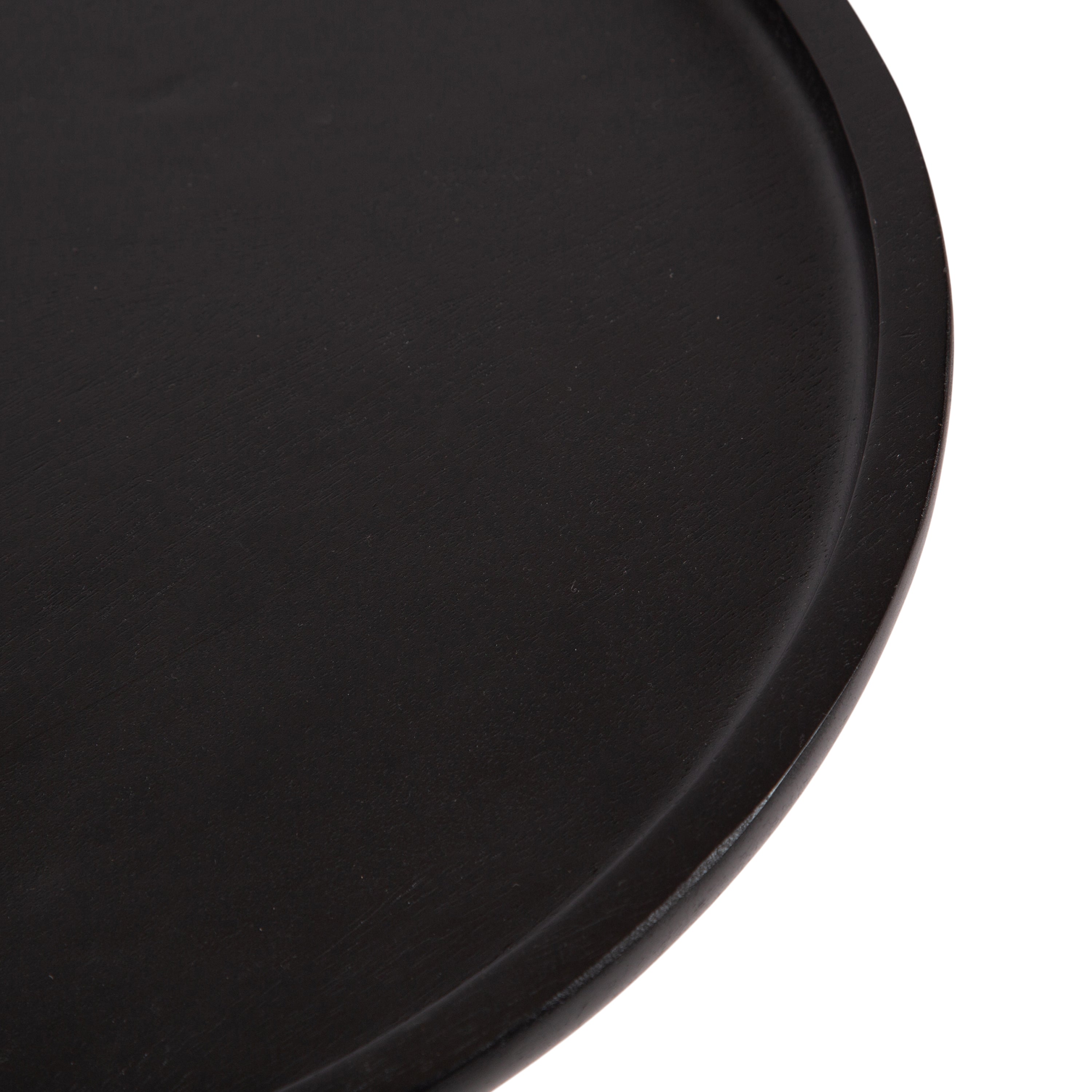 Side Table Black Gold 17x17x24 3