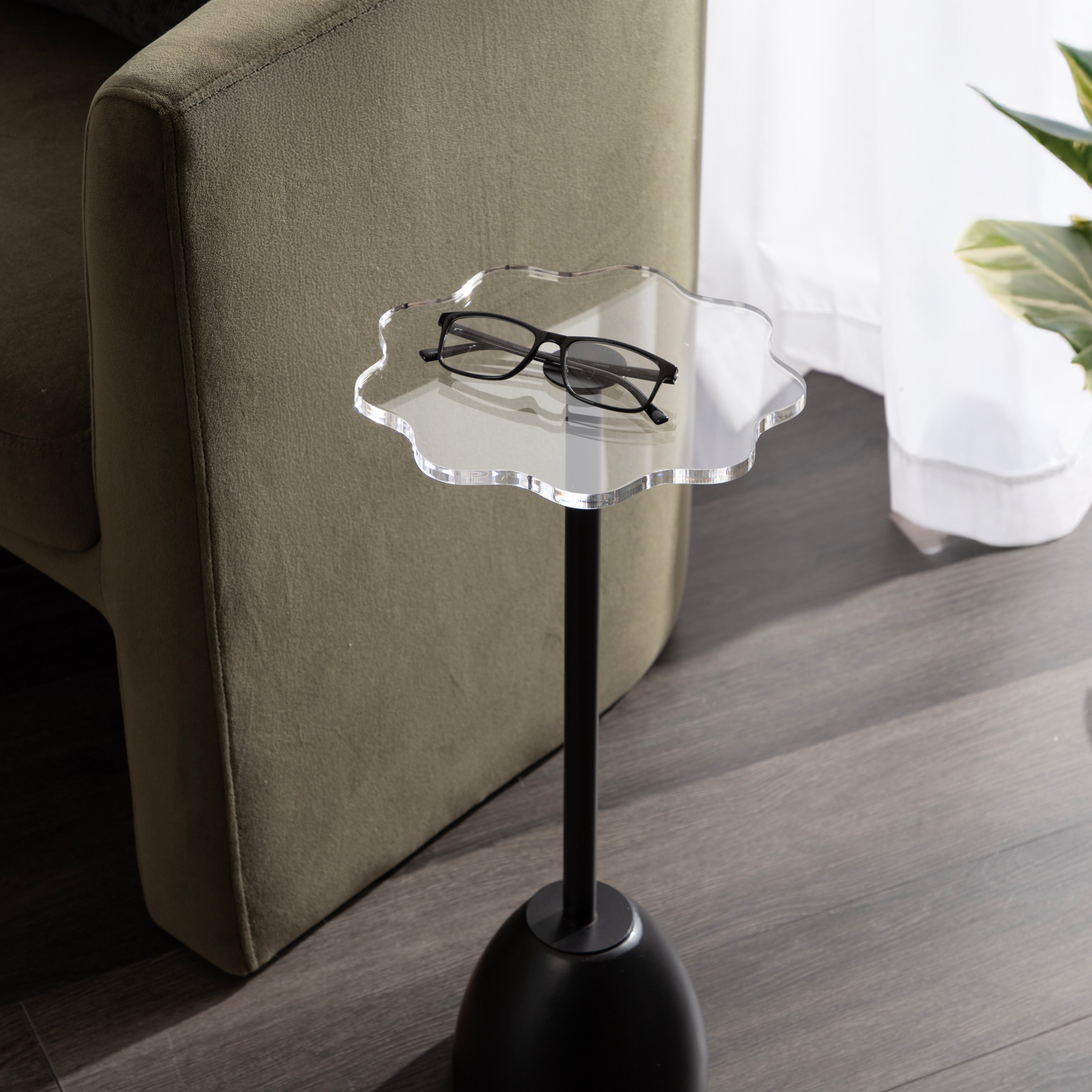 Drink Table 10x10x22 Black 7