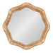 Scallop Mirror 28" dia Natural 5