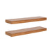 Floating Shelf Natural Biscuit 2 Piece 24 inch 1