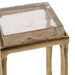 Drink Table Gold 7x7x22 3