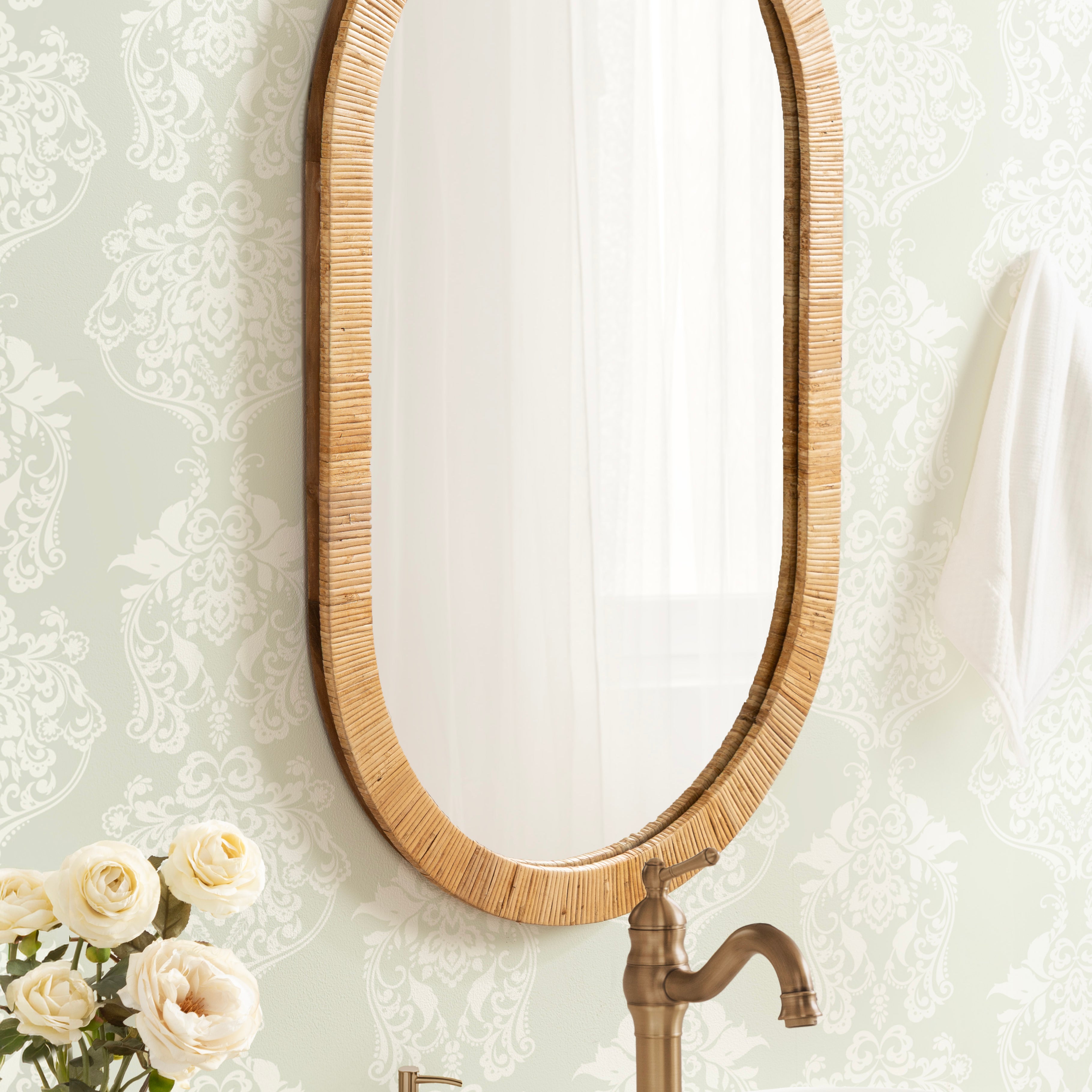 Capsule Mirror 24x38 Natural 7
