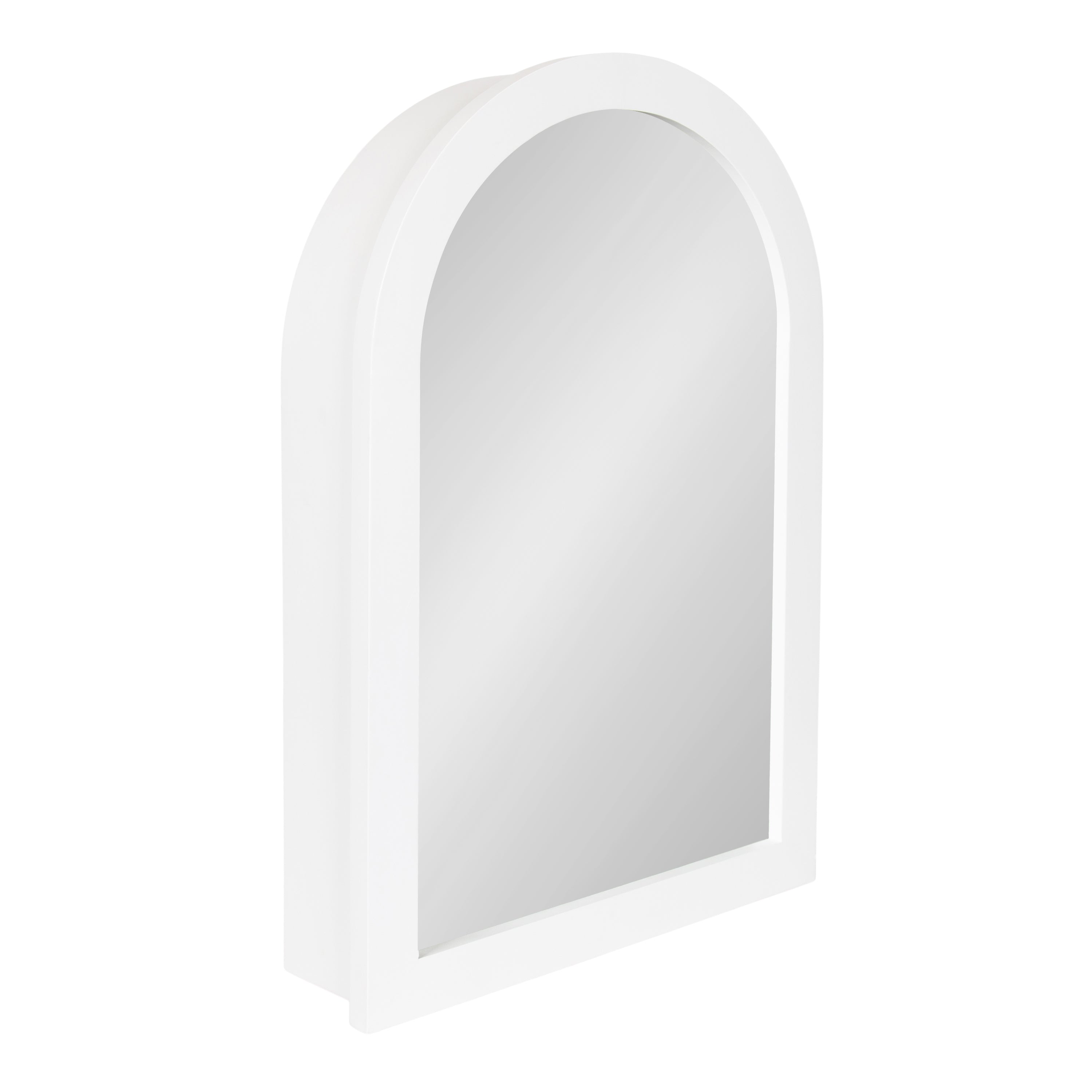 Arkland Arch Mirror Vanity Cabinet