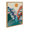 Sylvie Grand Canyon Framed Canvas by Rachel Lee