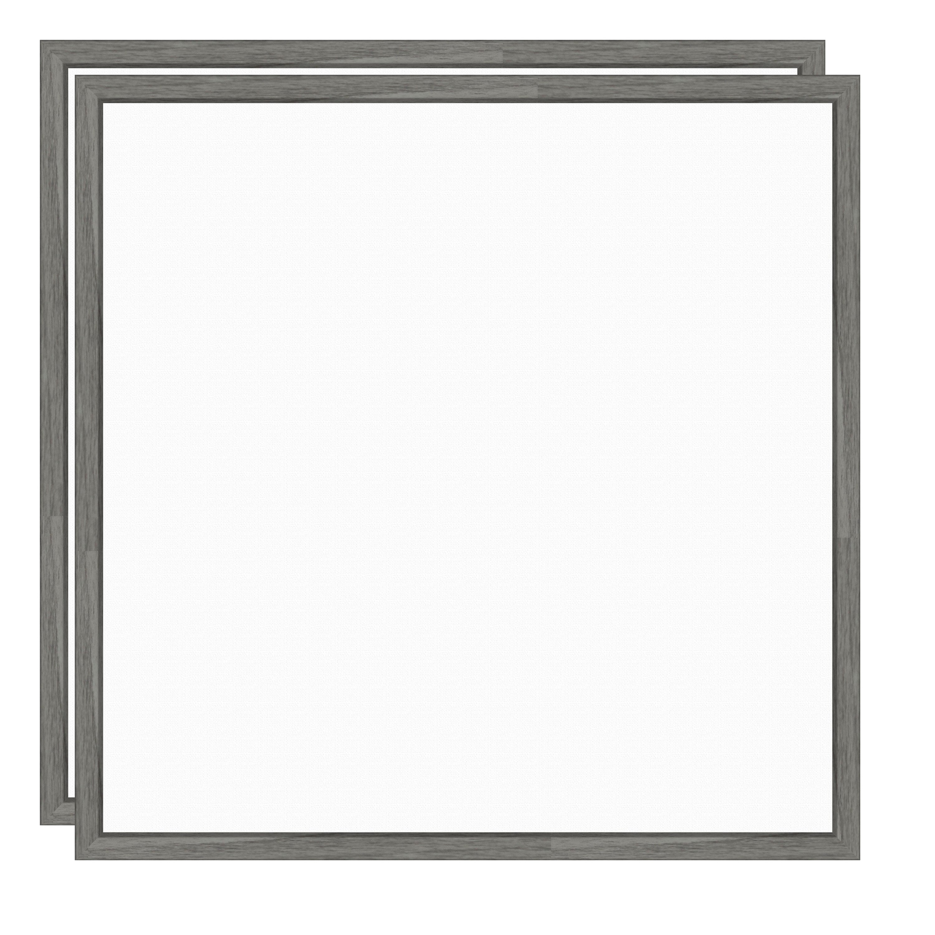 Art Set 2 Piece Set 22x22 Sylvie Graywash 1