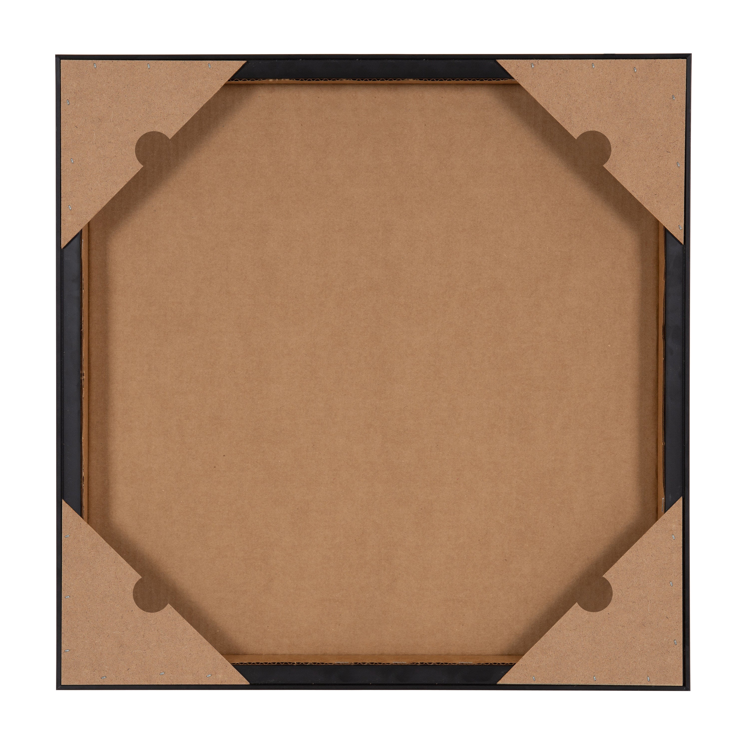 Sylvie Record Blue Framed Canvas by Statement Goods