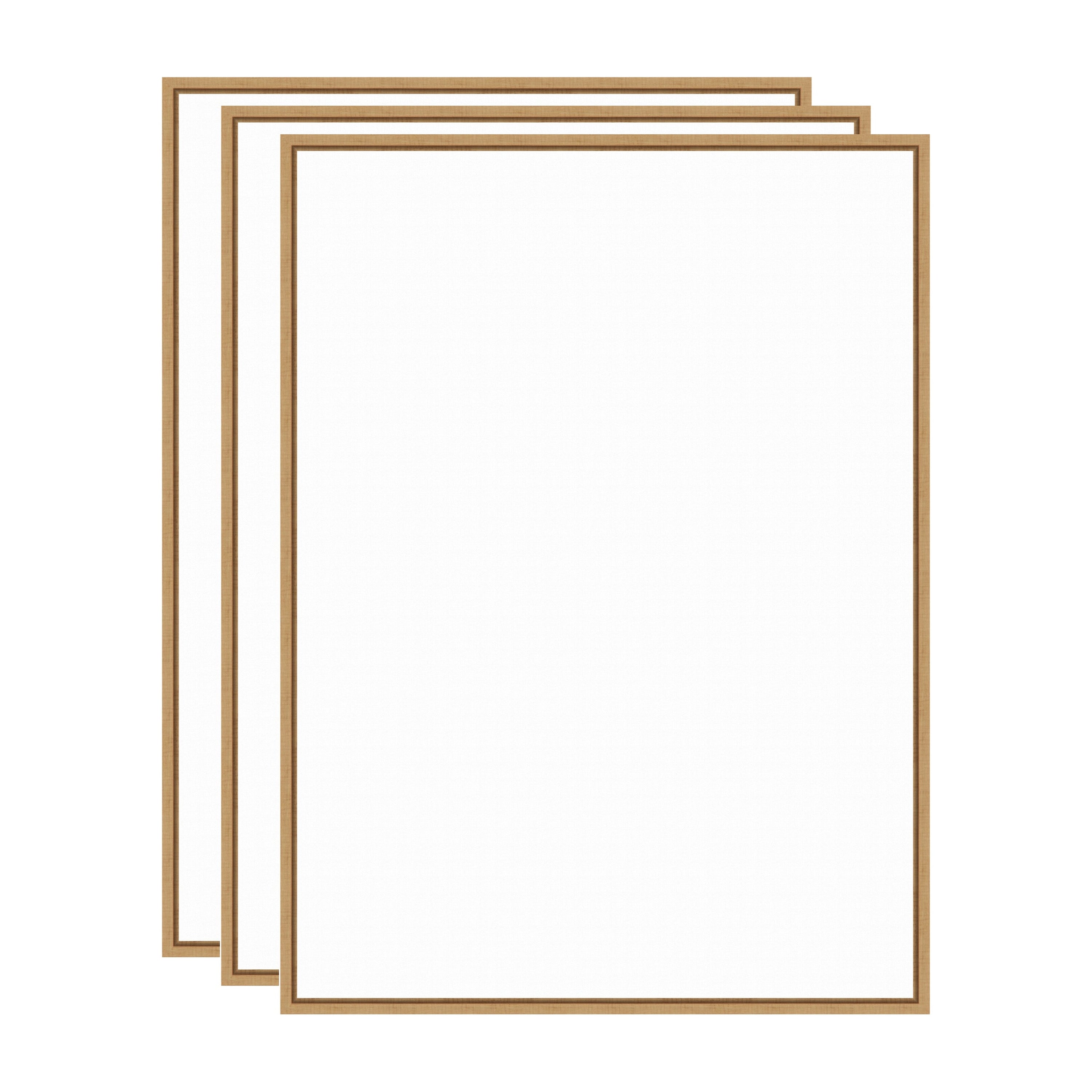 Art Set 3 Piece Set 23x33 Sylvie Natural 1