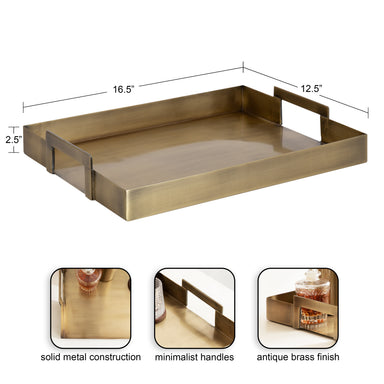 Single Tray 17x13 Gold 2