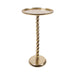 Side Table 13x13x24 Gold 1
